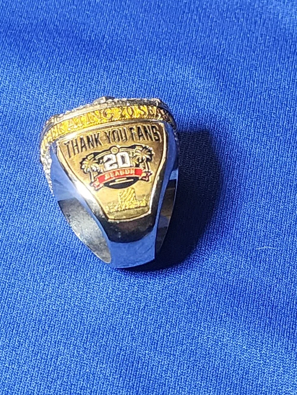 Corpus Christi Hooks 20th Season Anniversary Fan Ring SGA AA Astros Texas
